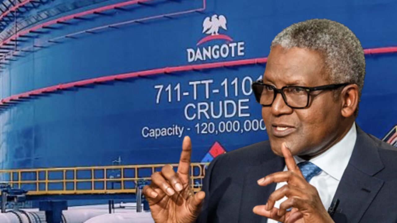 BREAKING: Dangote Refinery Reduces Fuel Price To N1,125 Per Litre