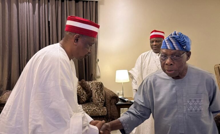 Obasanjo meets Kwankwaso in Kano ahead of 2027 elections 