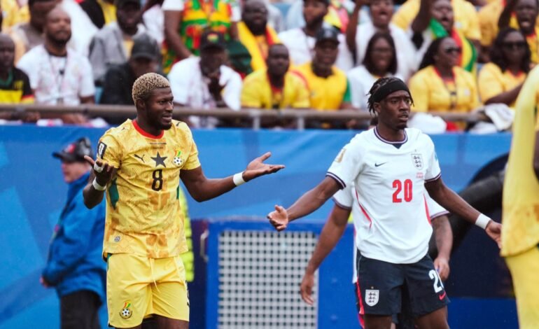 World Cup: Ghana’s Black Stars cage Three Lions in Boston