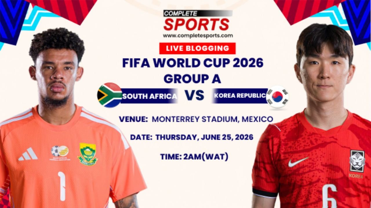 South Africa Vs South Korea Live Blogging – FIFA World Cup 2026 (Matchday 3; Group A)