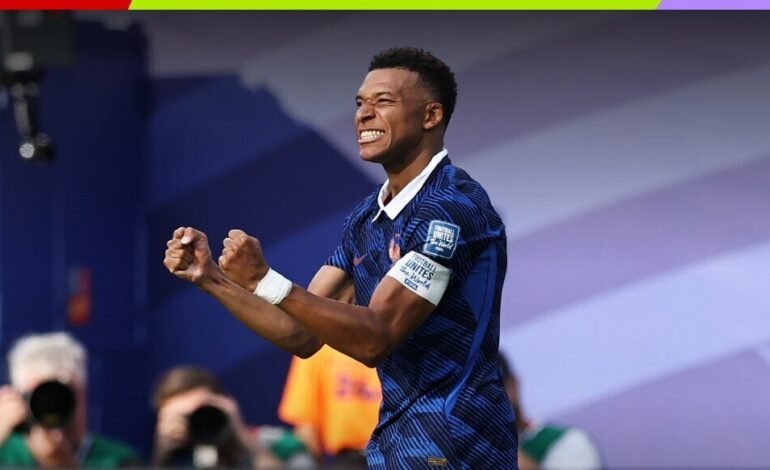 World Cup: Kylian Mbappé brace leads France to 3-0 victory over Sweden