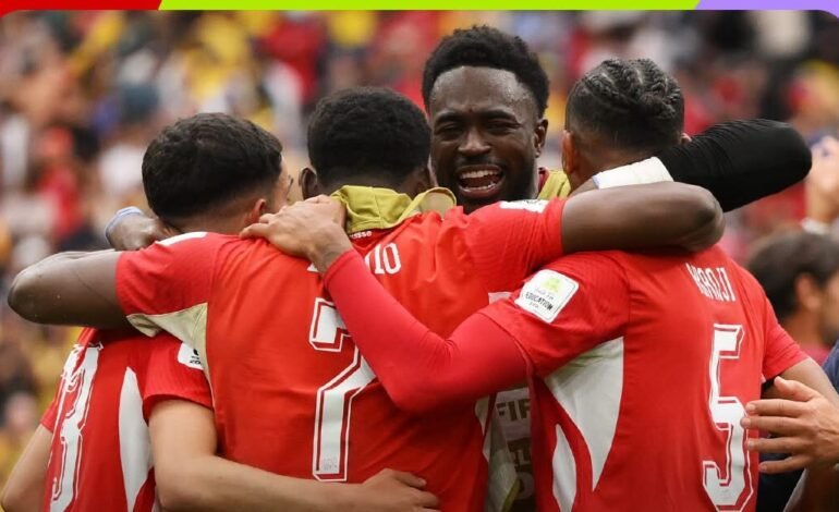 World Cup: Switzerland edge Colombia on penalties to reach quarter-finals