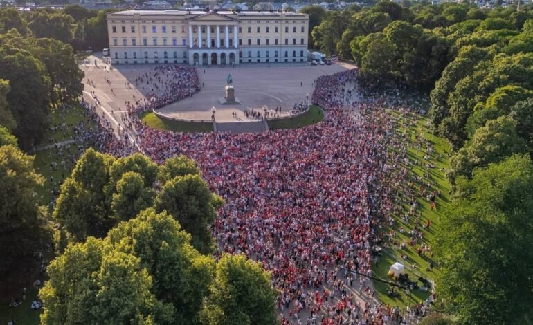 90,000 fans welcome Norway’s World Cup heroes after historic quarter-final run