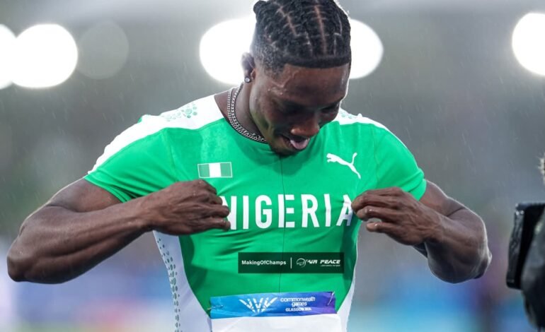 Glasgow 2026: All eyes on Ajayi as Nigerian sprinters falter in 100m semi-finals