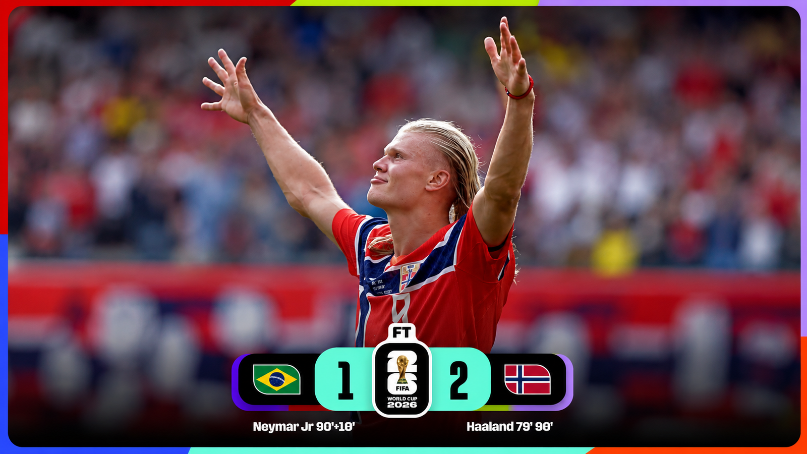World Cup: Haaland eliminates Brazil, fires Norway into historic quarter-finals