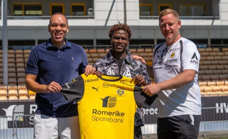 Done Deal: Nigerian  Striker Joins Norwegian Club Lillestrøm On Four-Year Contract