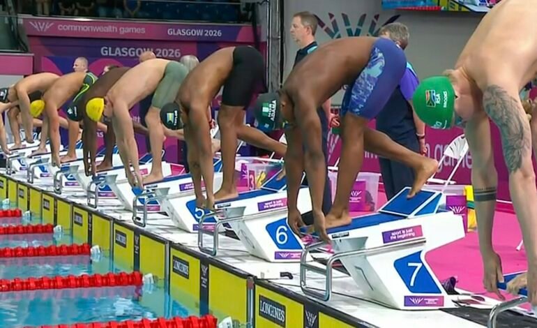 Glasgow 2026: Adama, Ebingha Qualify For Men’s Swimming Semifinals