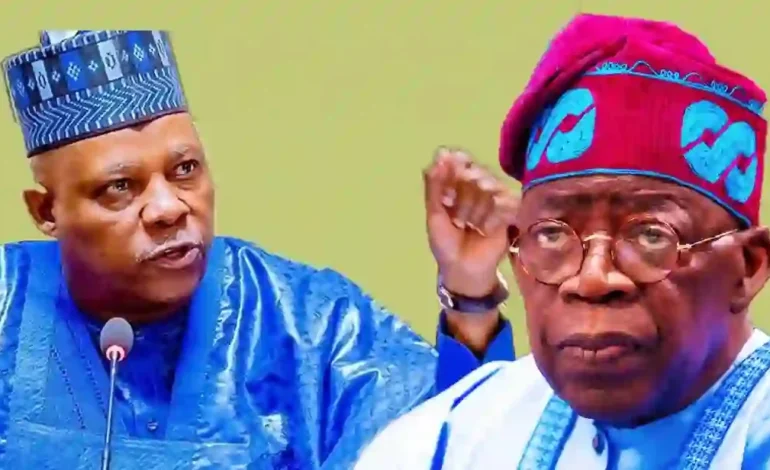2027: Tinubu presents Shettima APC VP nomination certificate