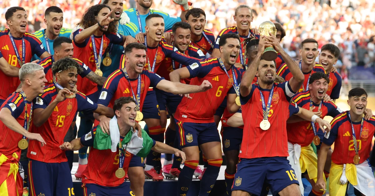 Spain become first nation to hold men’s, women’s World Cup titles simultaneously