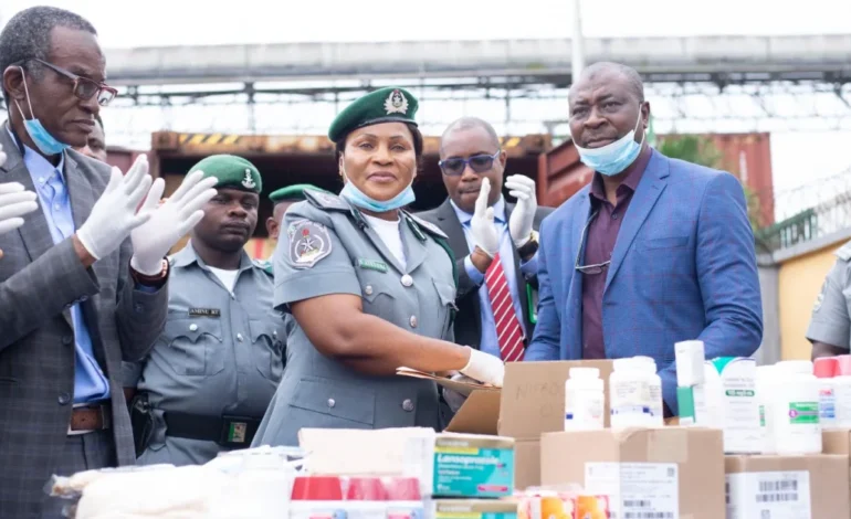 Customs hand over ₦59m expired drugs to NAFDAC