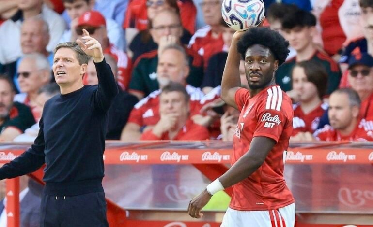 Aina In Action As Forest Suffer Home Defeat To Leeds In League Opener