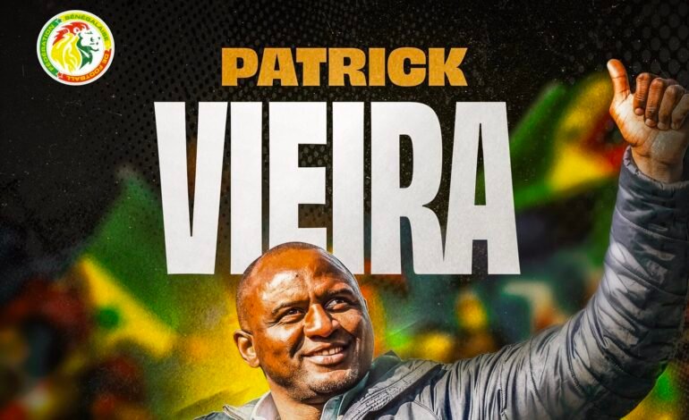 Patrick Vieira appointed new Senegal Coach as Teranga Lions begin new era
