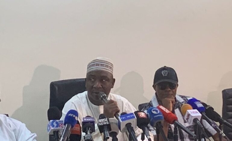 JUST IN: Gusau confirms resignation as NFF president