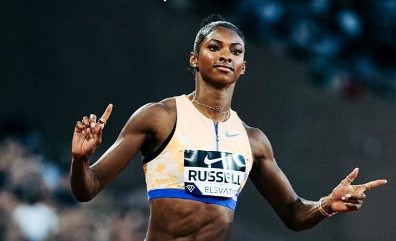 Masai Russell breaks Amusan’s World Record as Nigerian finishes second in Zurich