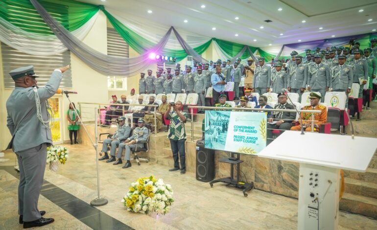 Customs Strengthens Leadership Capacity As 50 Officers Graduate From Staff College