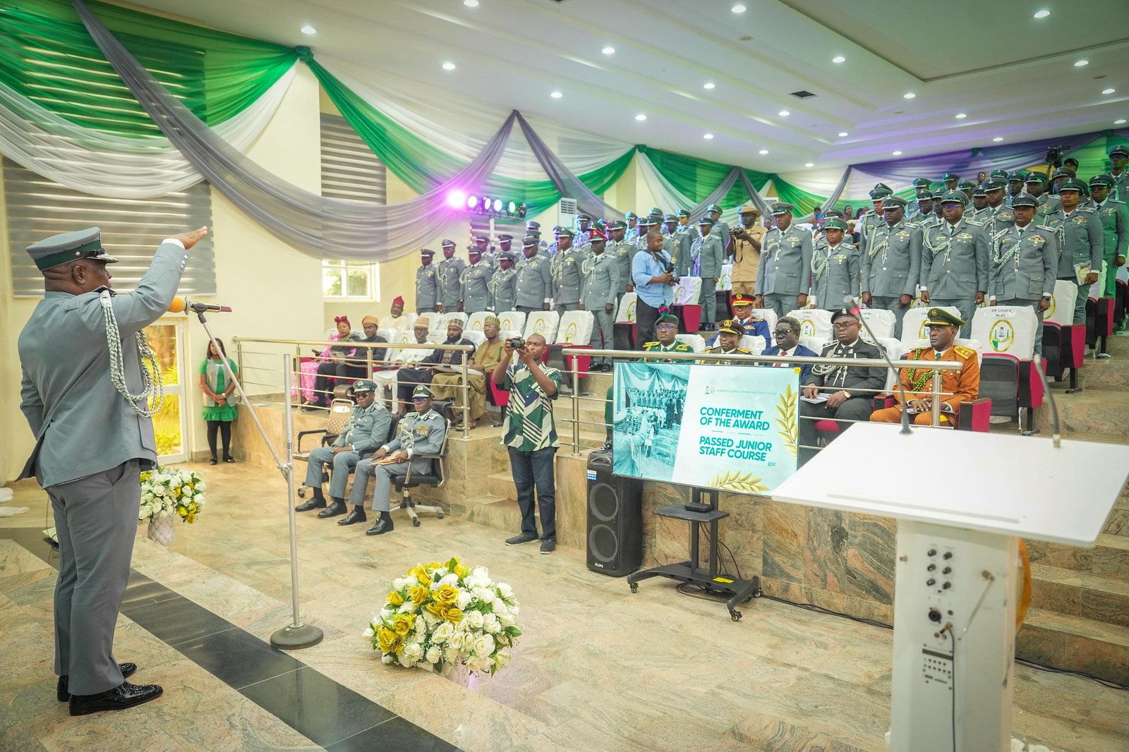 Customs Strengthens Leadership Capacity As 50 Officers Graduate From Staff College