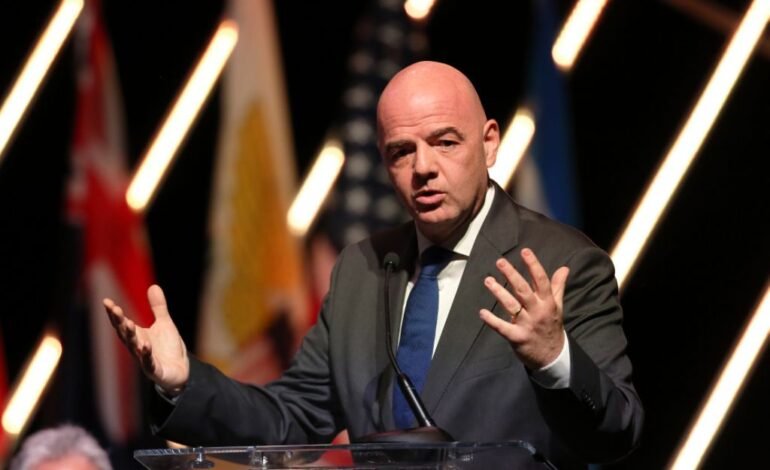 Infantino Has Done Nothing Wrong  –Eto’o Backs FIFA President’s Re-Election Bid