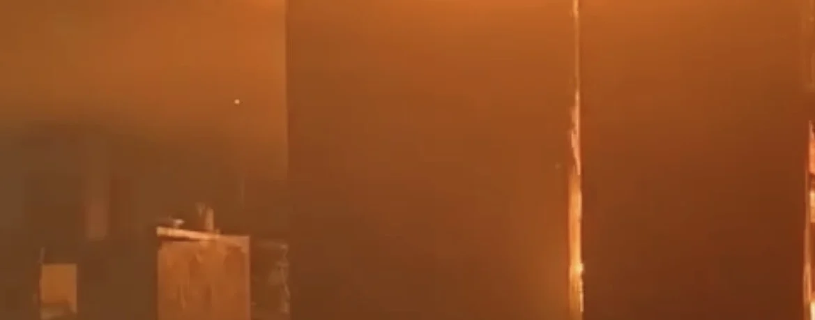 VIDEO: Fire destroys N500m property at Federal Mortgage Bank