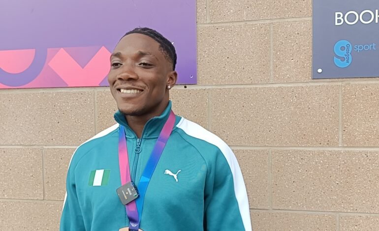 INTERVIEW: I wanted to become Nigeria’s first men’s 100m Commonwealth champion, says Kayinsola Ajayi