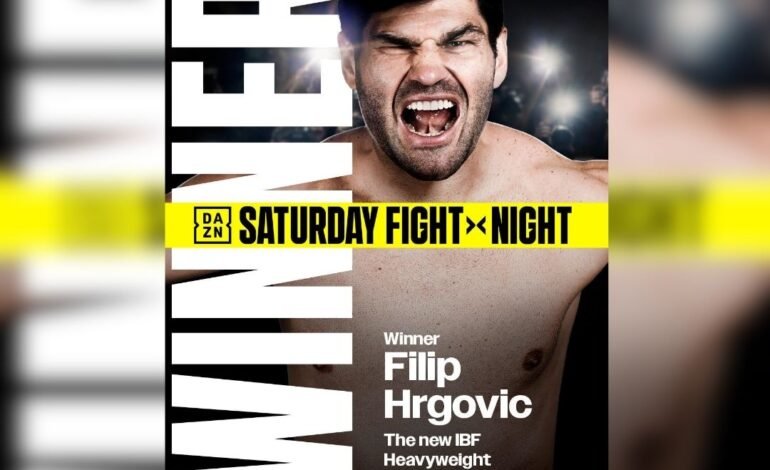 IBF Heavyweight Title: Hrgovic stuns Itauma to make Croatian Boxing history