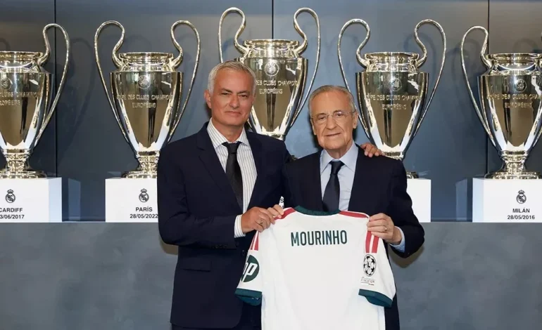 Real Madrid officially unveils Mourinho as coach
