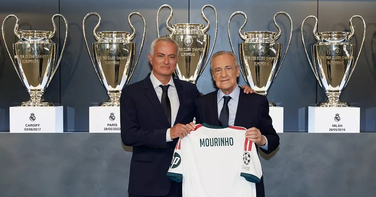 Real Madrid officially unveils Mourinho as coach