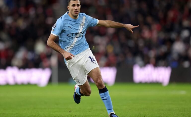 Man City Will Struggle To Win Premier League Without Rodri   –Barry