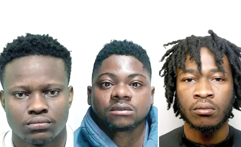 Three Nigerians jailed in UK in one week