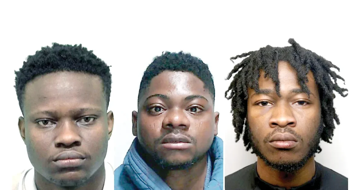 Three Nigerians jailed in UK in one week