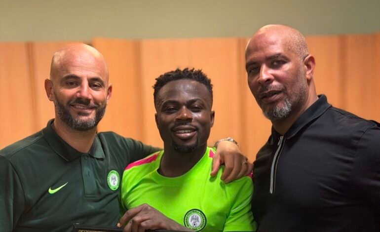 ‘It is a dream come true’: Moses Simon celebrates 100th Super Eagles appearance