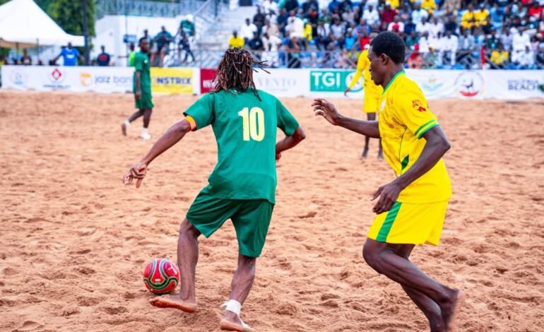 Sand Eagles step up preparations for Ghana beach soccer showdown