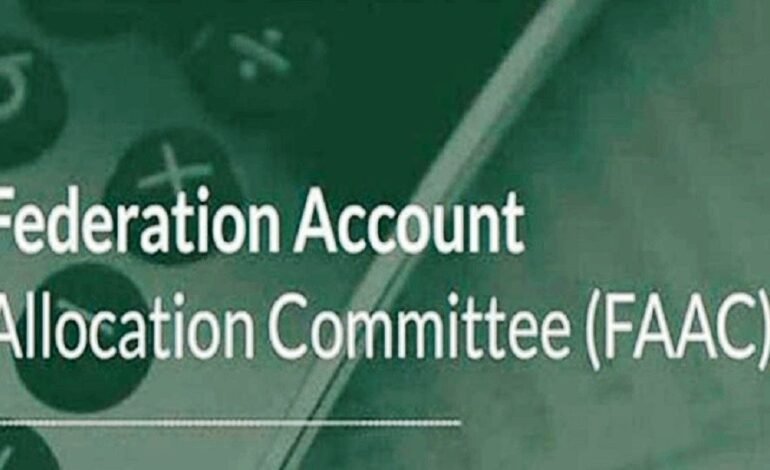 FAAC: FG, States LGCs Share N2.338trn As August Revenue 