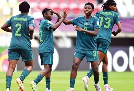 U-20 WWC: NSC Salutes Falconets On Qualification To Round Of 16