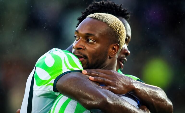 AFCON 2027Q: Al-Ittihad Celebrate Ilenikhena’s Maiden Super Eagles Goal