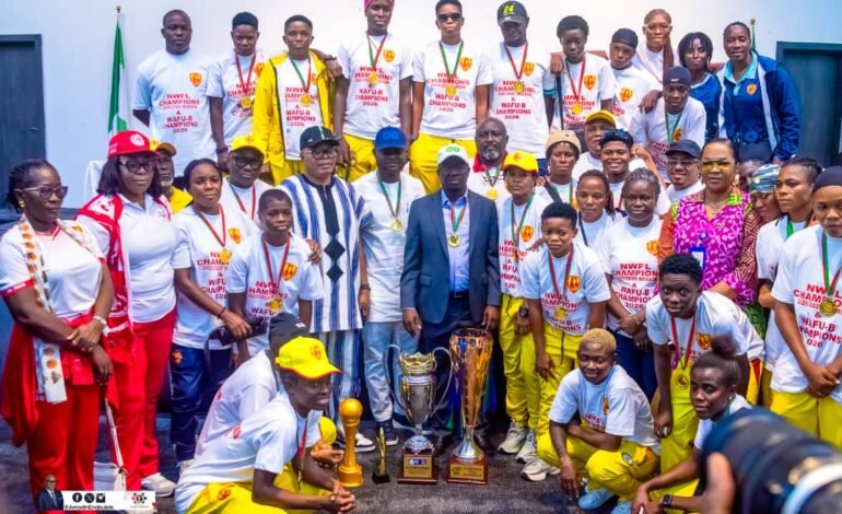 Edo Queens Rewarded With N50m For WAFU B Women’s Champions League Triumph