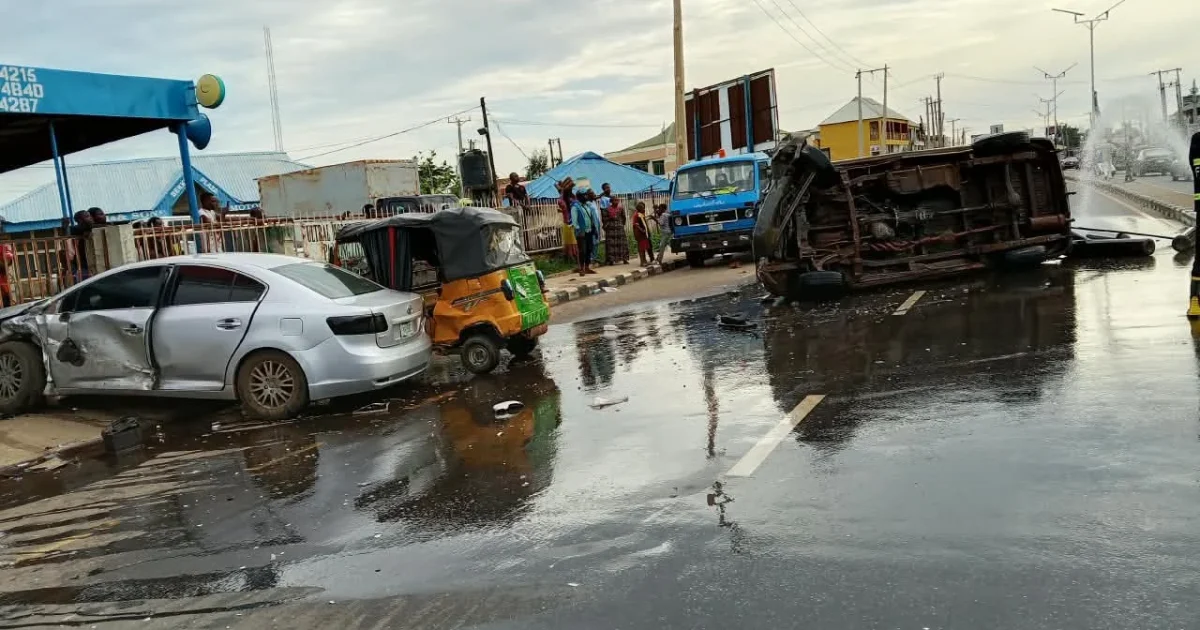 JUST IN: Gas truck collision triggers emergency shutdown on Kwara highway