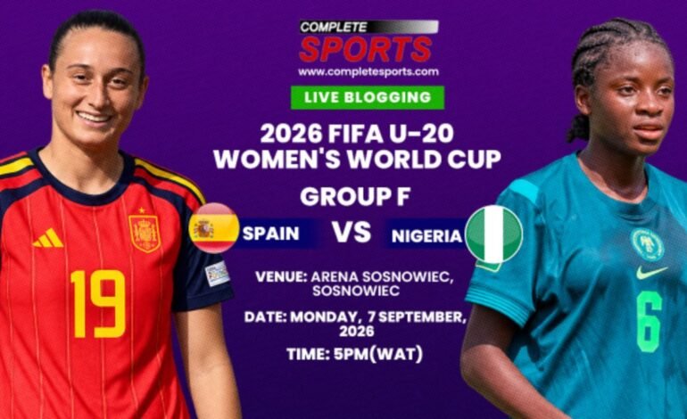 Spain Vs Nigeria Live Blogging: U-20 WWC Group F Matchday 1