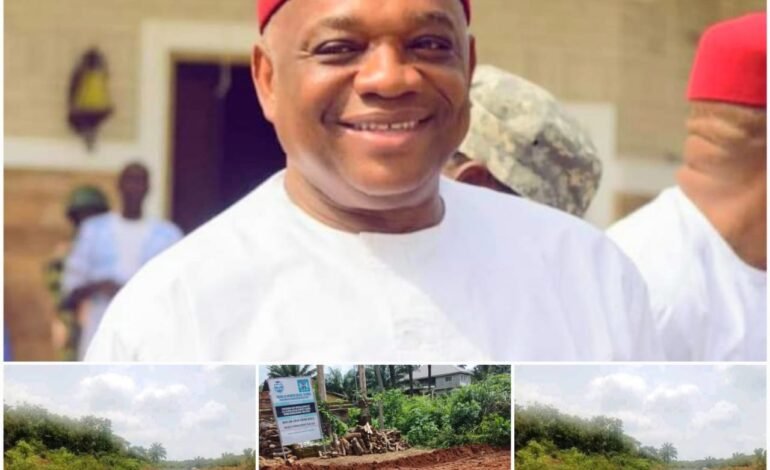 Orji Kalu Begins Construction Of 28 Roads Across Abia North