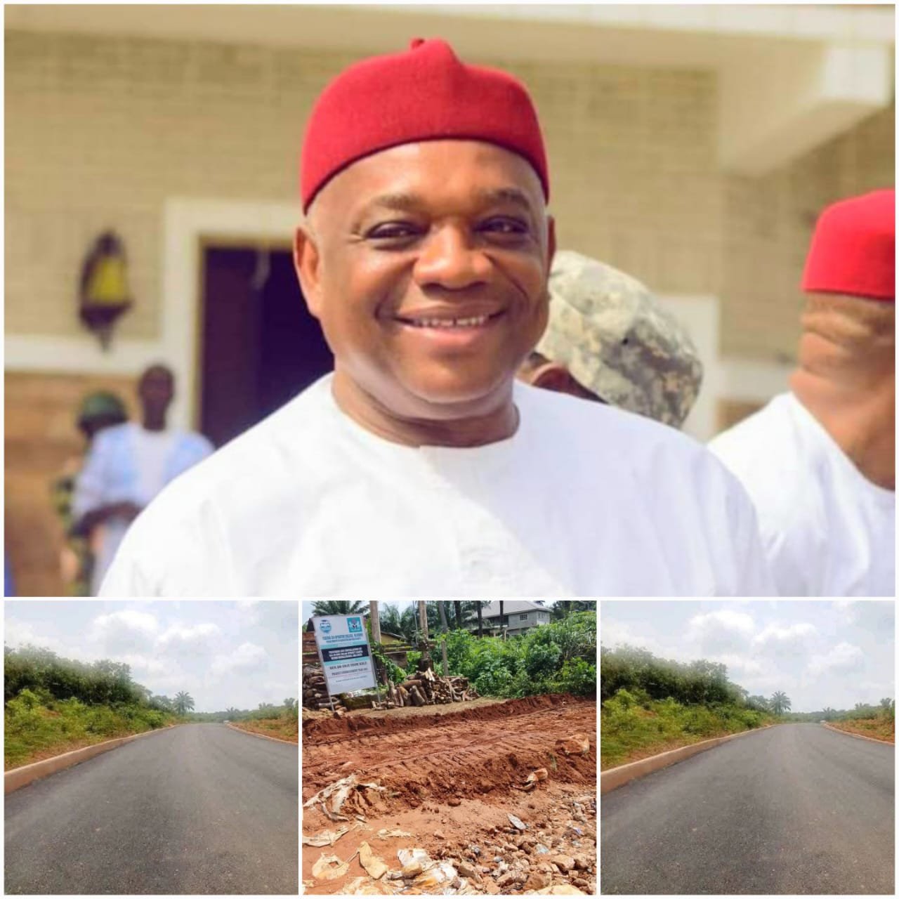Orji Kalu Begins Construction Of 28 Roads Across Abia North