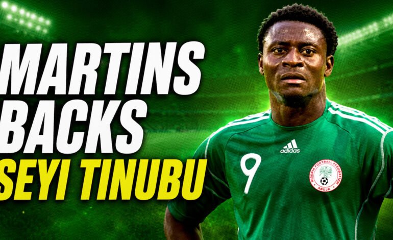 Obafemi Martins Backs Seyi Tinubu To Become NFF President. Do You Agree?