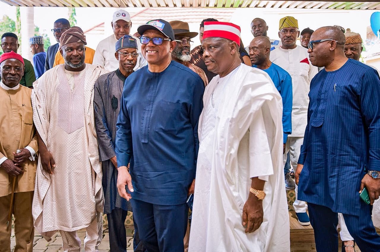 Obi Hosts Kwankwaso, NDC Candidates At Obidient Headquarters