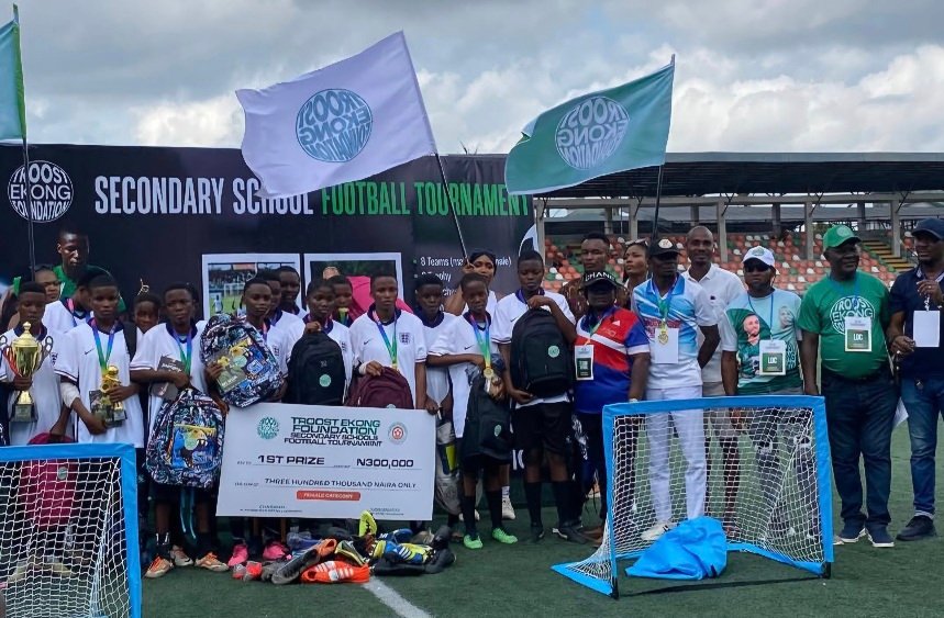 Troost-Ekong Earns Governor Eno’s Praise For Grassroots Football Investment