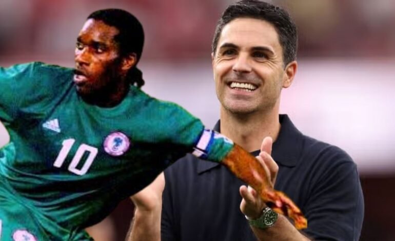 Arteta names Okocha, Ronaldinho as most skilful teammates