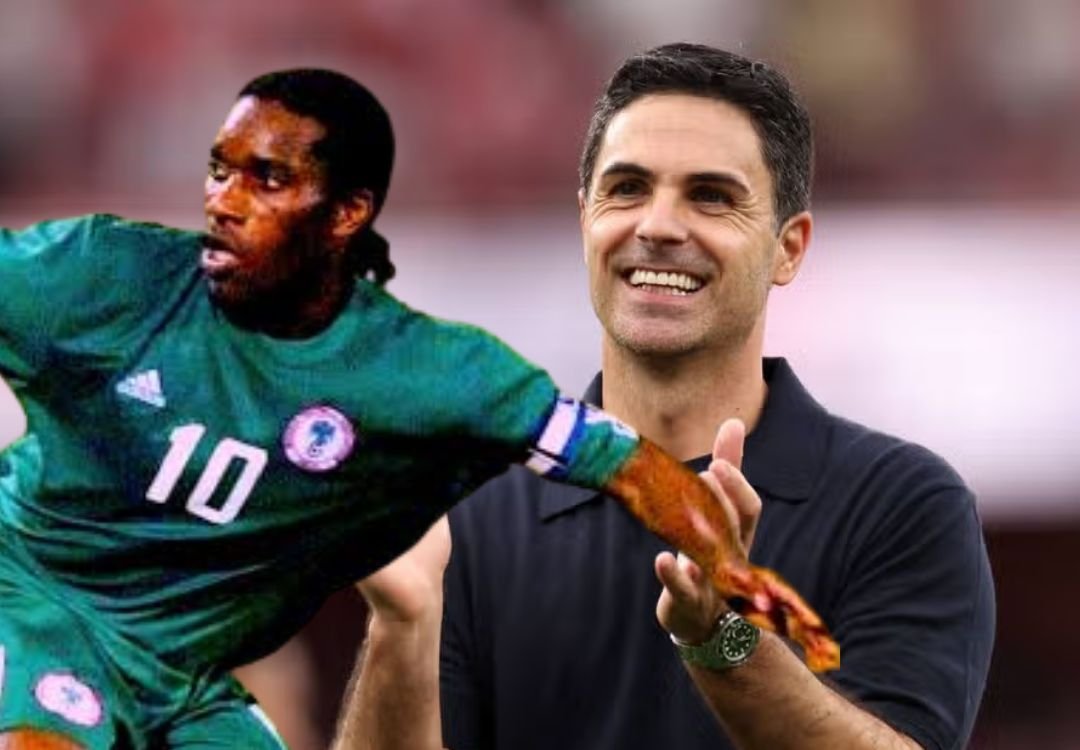 Arteta names Okocha, Ronaldinho as most skilful teammates