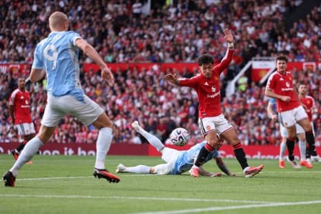 It’s Unacceptable  –Carrick Fumes At VAR Call On Haaland’s Derby Winner