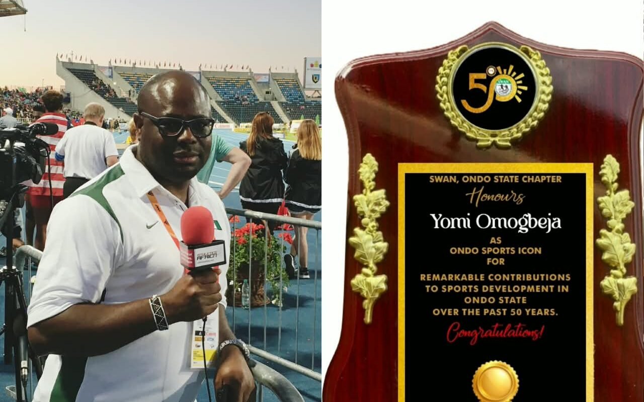 ‘A huge moment for me’: Omogbeja reacts to Ondo 50 Sports Icons Award