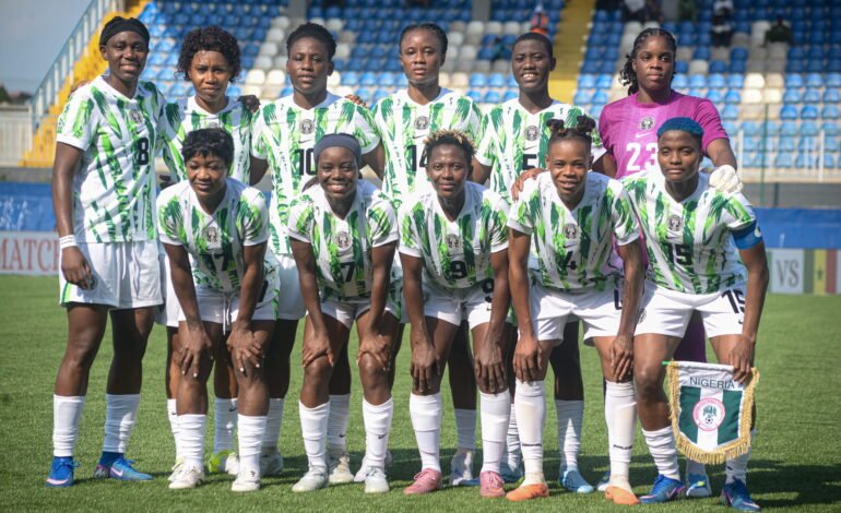 Super Falcons begin Olympic qualifier preparations with nine players in camp