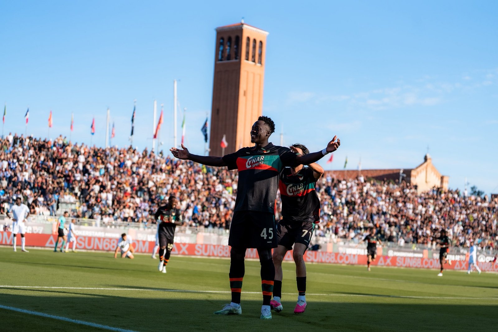 Akor Adams hails Venezia fans, pledges commitment under new coach