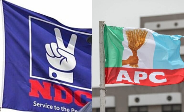 2027: Kaduna Agog As APC, NDC Hold Parallel Campaign Rallies