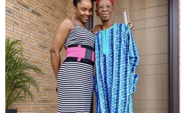 Actress Chioma Chukwuka announces death of father in emotion laden post
